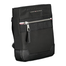 Load image into Gallery viewer, Tommy Hilfiger Sleek Black Shoulder Bag with Contrasting Details
