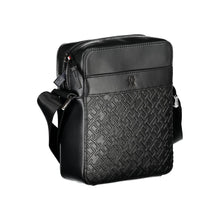 Load image into Gallery viewer, Tommy Hilfiger Elegant Black Shoulder Bag with Contrast Details
