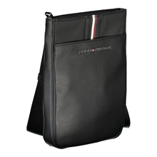 Load image into Gallery viewer, Tommy Hilfiger Elegant Black Shoulder Bag with Practical Design
