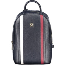 Load image into Gallery viewer, Tommy Hilfiger Elegant Blue Backpack with Contrast Details
