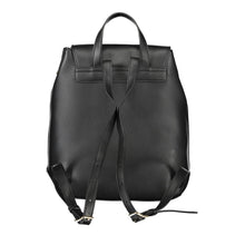 Load image into Gallery viewer, Tommy Hilfiger Elegant Black Backpack with Adjustable Straps
