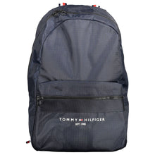 Load image into Gallery viewer, Tommy Hilfiger Eco-Chic Blue Backpack with Laptop Pocket
