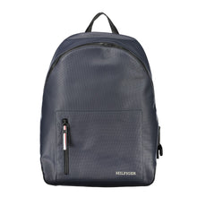 Load image into Gallery viewer, Tommy Hilfiger Chic Urban Blue Backpack with Laptop Holder
