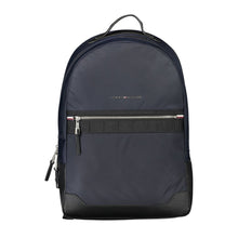 Load image into Gallery viewer, Tommy Hilfiger Elegant Contrast Detail Blue Backpack
