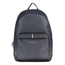 Load image into Gallery viewer, Tommy Hilfiger Elegant Blue Designer Backpack
