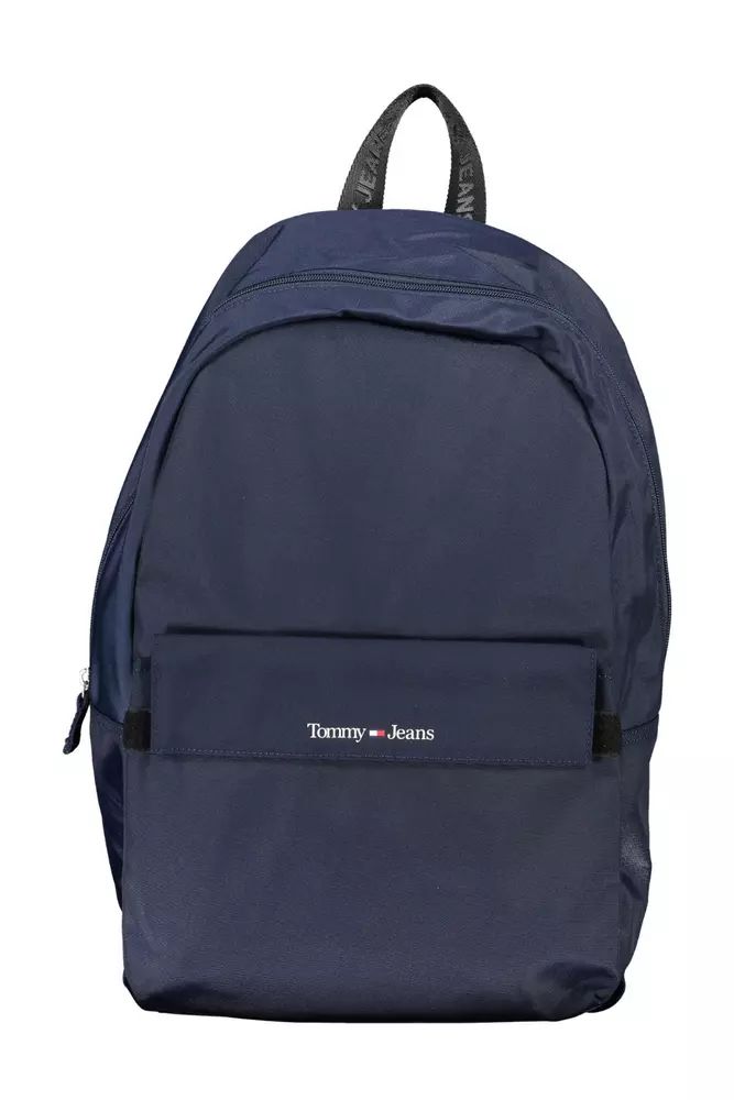 Tommy Hilfiger Urban Blue Backpack with Eco-Conscious Design