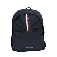 Load image into Gallery viewer, Tommy Hilfiger Sleek Blue Backpack with Laptop Holder
