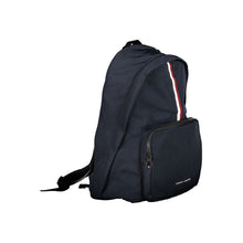 Load image into Gallery viewer, Tommy Hilfiger Sleek Blue Backpack with Laptop Holder
