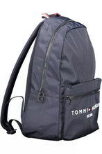 Load image into Gallery viewer, Tommy Hilfiger Chic Blue Embroidered Logo Backpack
