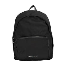 Load image into Gallery viewer, Tommy Hilfiger Chic Urban Black Backpack with Laptop Compartment
