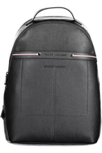 Load image into Gallery viewer, Tommy Hilfiger Classic Black Urban Backpack with Contrast Details
