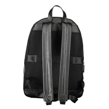 Load image into Gallery viewer, Tommy Hilfiger Elegant Black Urban Backpack with Contrast Details
