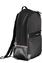 Load image into Gallery viewer, Tommy Hilfiger Sleek Urban Black Backpack with Contrasting Details
