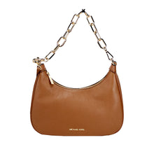 Load image into Gallery viewer, Michael Kors Cora Large Luggage Zip Pouchette Chain Shoulder Crossbody Bag
