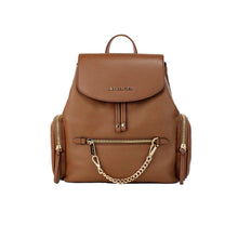 Load image into Gallery viewer, Michael Kors Jet Set Medium Luggage Leather Chain Shoulder Backpack Bag
