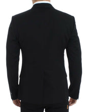 Load image into Gallery viewer, Dolce &amp; Gabbana Black wool slim fit blazer
