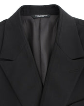 Load image into Gallery viewer, Dolce &amp; Gabbana Black wool slim fit blazer
