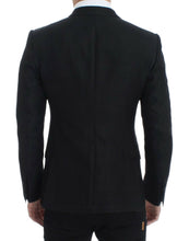 Load image into Gallery viewer, Dolce &amp; Gabbana Black wool MARTINI slim blazer
