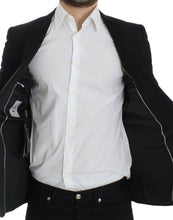 Load image into Gallery viewer, Dolce &amp; Gabbana Black wool MARTINI slim blazer

