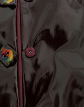 Load image into Gallery viewer, Dolce &amp; Gabbana Black floral 3/4 Sleeve sheath dress
