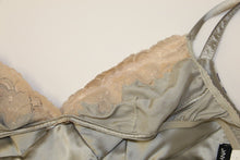 Load image into Gallery viewer, Dolce &amp; Gabbana Elegant Polka Dotted Silk Blouse with Leather Detailing
