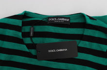 Load image into Gallery viewer, Dolce &amp; Gabbana Elegant Striped Cashmere Silk Sweater

