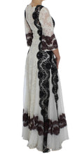Load image into Gallery viewer, Dolce &amp; Gabbana Floral Lace Silk Blend Maxi Dress
