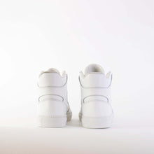 Load image into Gallery viewer, Roberto Cavalli White Suede High-Top Sneakers
