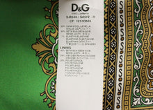 Load image into Gallery viewer, Dolce &amp; Gabbana Elegant Silk-Blend Black Blazer with Scarf Back Detail
