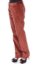 Load image into Gallery viewer, Dolce &amp; Gabbana Brown Corduroys Straight Logo Casual Pants
