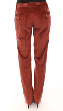 Load image into Gallery viewer, Dolce &amp; Gabbana Brown Corduroys Straight Logo Casual Pants
