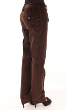 Load image into Gallery viewer, Dolce &amp; Gabbana Brown Corduroys Straight Logo Casual Pants
