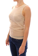 Load image into Gallery viewer, Dolce &amp; Gabbana Elegant Beige Tank Top Blouse
