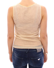 Load image into Gallery viewer, Dolce &amp; Gabbana Elegant Beige Tank Top Blouse
