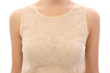 Load image into Gallery viewer, Dolce &amp; Gabbana Elegant Beige Tank Top Blouse

