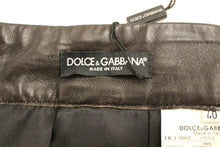 Load image into Gallery viewer, Dolce &amp; Gabbana Elegant Leather Patchwork Skirt
