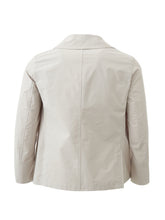Load image into Gallery viewer, Sealup Chic Beige Honeycomb Peacoat Jacket
