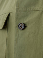 Load image into Gallery viewer, Sealup Elegant Green Cotton Saharan Jacket
