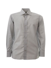 Load image into Gallery viewer, Tom Ford Elegant Grey Micro Print Cotton Shirt
