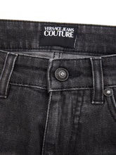 Load image into Gallery viewer, Versace Jeans Sleek Black Washed Denim Slim Fit Pants
