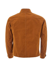Load image into Gallery viewer, Sealup Elegant Tobacco Bomber Jacket in Eco Leather
