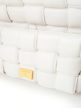 Load image into Gallery viewer, Bottega Veneta Elegant Padded White Leather Crossbody Bag
