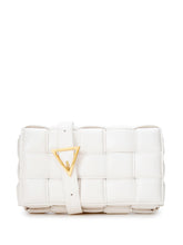 Load image into Gallery viewer, Bottega Veneta Elegant Padded White Leather Crossbody Bag
