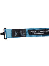 Load image into Gallery viewer, Dolce &amp; Gabbana Elegant Light Blue Silk Bow Tie
