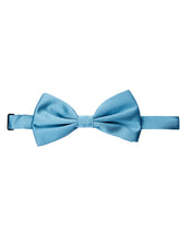 Load image into Gallery viewer, Dolce &amp; Gabbana Elegant Light Blue Silk Bow Tie
