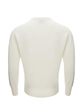 Load image into Gallery viewer, Gran Sasso Elegant White Geelong Wool Sweater
