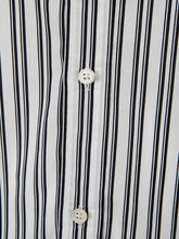 Load image into Gallery viewer, Dolce &amp; Gabbana Elegant Monochrome Striped Button-up Shirt
