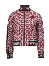 Load image into Gallery viewer, Dolce &amp; Gabbana Elegant Red Logo Zip Sweatshirt
