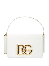 Load image into Gallery viewer, Dolce &amp; Gabbana Elegant Milk White Leather Shoulder Bag
