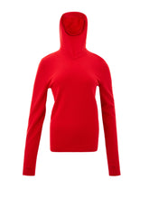 Load image into Gallery viewer, Bottega Veneta Elegant Red Cashmere Hooded Jumper
